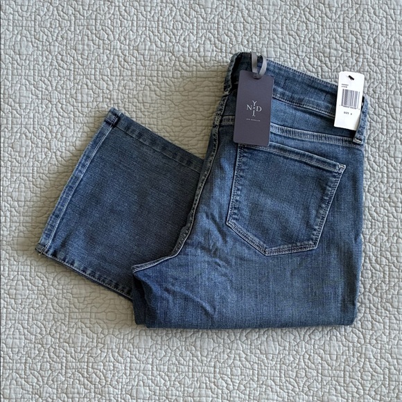 NYDJ Denim - New NYDJ Women’s Medium Wash Barbara Boot Cut Blue Jeans Sz 8 Lift Tuck Slimming